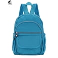 thumbnail image 6 of PULLIMORE Women Mini Nylon Backpack Casual Waterproof Travel Bags Shoulder Rucksack for Hiking Outdoor (Blue), 6 of 9