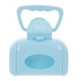 thumbnail image 1 of WHAMVOX 1Pc Portable Sky Blue Pet Cleaning Tool Outdoor Litter Shovel with Humanized Handle, 1 of 7