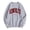 Grey*, variant on RUTAYY Women's Sweatshirt Long Sleeve Relaxed Fit Vintage Brooklyn City Graphic Layering Pullover Tops Grey