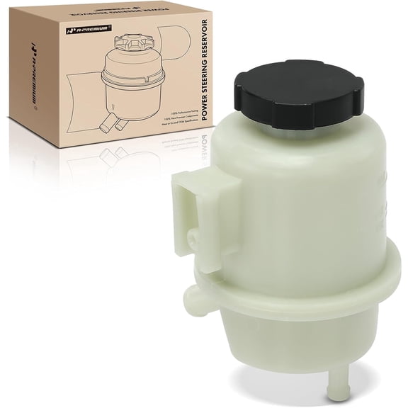 A-Premium Power Steering Reservoir/Tank with Cap Compatible with Nissan Sentra 2000 2001 2002 2003 2004 2005 2006, L4 1.8L