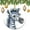 pattern-3023, variant on Ceramic Ornament Watercolor Illustration Of Zebra Custom 3" Ceramic 2024 Xmas Ornament Funny Zebra Ornament Christmas Holiday Decorations