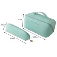 thumbnail image 4 of YAOMOBB Waterproof Cosmetic Bag Large Capacity Waterproof Travel Makeup Organizer Set for Home Outdoor Toiletries, 4 of 6