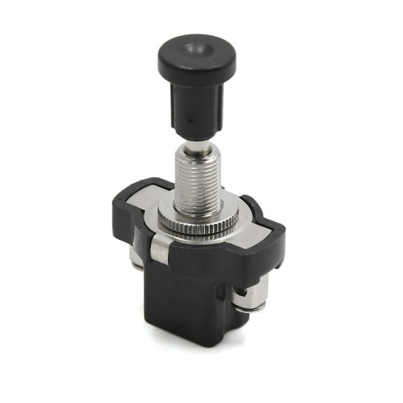 Unique Bargains Universal Black Car Auto Headlight On Off Push Pull Light Switch 5.1cm Long