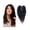 Black, variant on 10 Inch Human Hair Topper with Bangs, 9×14 CM Breathable Swiss Lace Base Straight Remy Hair Pieces with Bangs Clip in Human Hair Toppers for Women