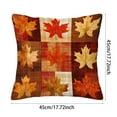 thumbnail image 2 of BotaniNest Thanksgiving Maple Leaf Pumpkin Covers Cozy Decorative Throw For Home Sofa Couch And Perfect Fall, 2 of 5