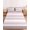 Pink Grey, variant on Twin XL Size Fitted Sheet Set - Black Grey White Stripe 2 Piece Bedding Sets 16" Deep Pocket Fitted Sheet with 1 Pillowcases, Farmhouse Modern Art Striped Brushed Microfiber Hotel Luxury Bed Sheets