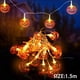 thumbnail image 3 of Cadena de luz Led para fiesta de Halloween, 1,5 m, murciélago púrpura, Pumkin, fantasma de terror, decoración para el hogar, 3 of 4
