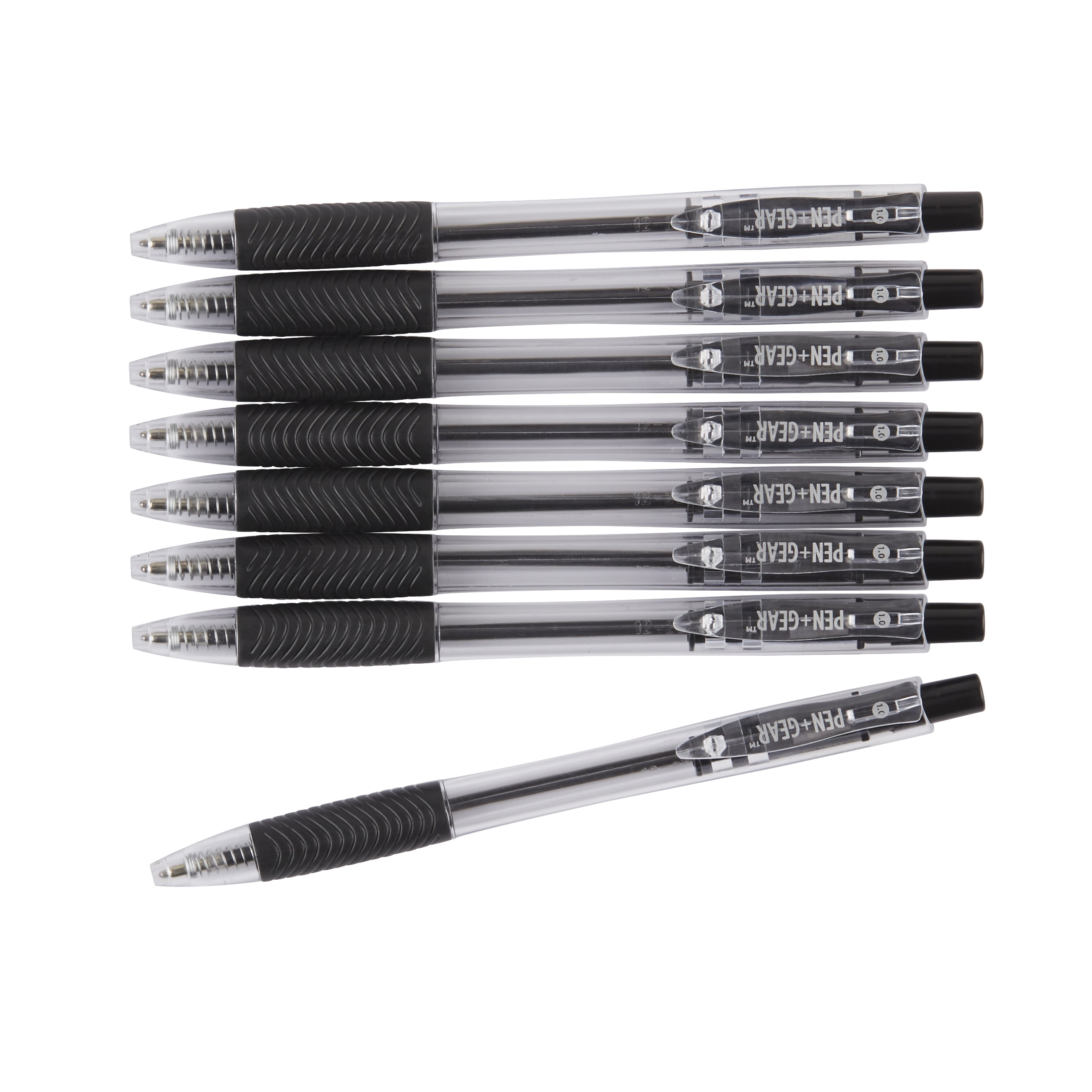 Pen + Gear Ballpoint Pens, Black, 8 Count