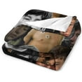 thumbnail image 3 of Barry Keoghan Blanket Cool #3 Super Soft Throw Blanket Silky Flannel Lightweight for Sofa, Bed Blanket All Season Use 50""*60""（130 * 150cm）, Style-4, 3 of 6