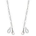 thumbnail image 1 of Silvertone Number - 0 - Silvertone Face Mask Necklace, 1 of 2