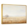 thumbnail image 2 of Designart "Minimalistic Scenic Meadows In Endless Prairies" Prairies Floater Framed Canvas Prints, 2 of 5