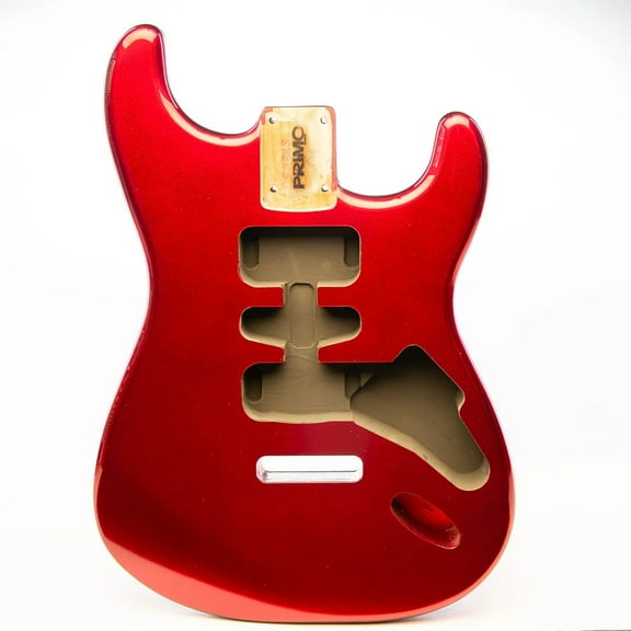 Allparts PRIMO® REPLACEMENT STRAT® BODY - RED SPARKLE
