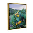 thumbnail image 3 of Stupell Industries Vivid Cactus Blossoms Photograph Metallic Gold Floating Framed Canvas Print Wall Art, Design by Sonja Quintero, 3 of 6