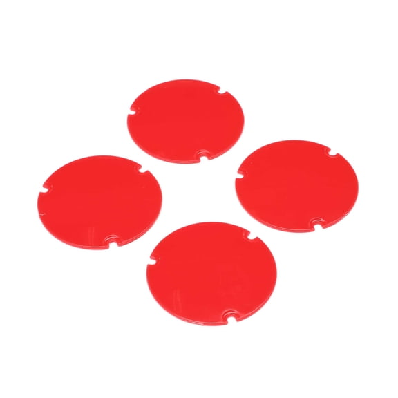 Losi Wheel Cover Set Red 22S Sprint LOS-2890