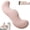 Pink, variant on 2026 Upgraded Pea Pod Body Pillow for Side Sleeper, Ergonomic Double Curve Design for Hip & Leg Support, Full Body Comfort Pillow for Back & Neck, Secure Fit Between Knees, Dual-Zone Design