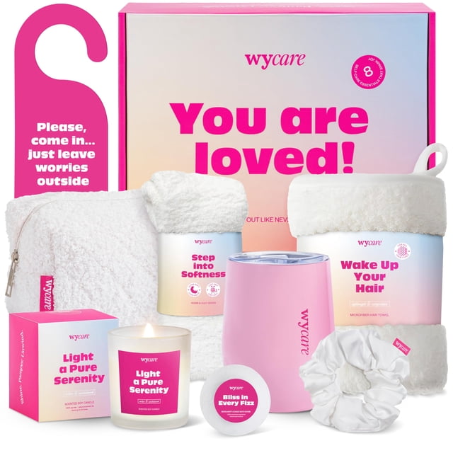 Cesta de regalo Wycare Perfect Birthday Spa Regalo para mujer
