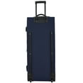 thumbnail image 6 of Wrangler Jumbo 36" Drop-Bottom Rolling Duffel with Telescopic Handle - Navy, 6 of 7