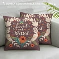 thumbnail image 3 of COMIO  Valentines Day Pillow Covers Valentine's Day Decorations Throw Pillowcase Farmhouse Buffalo Check Plaid Decorative Pillows Cushion Case for Home Decor, 3 of 5