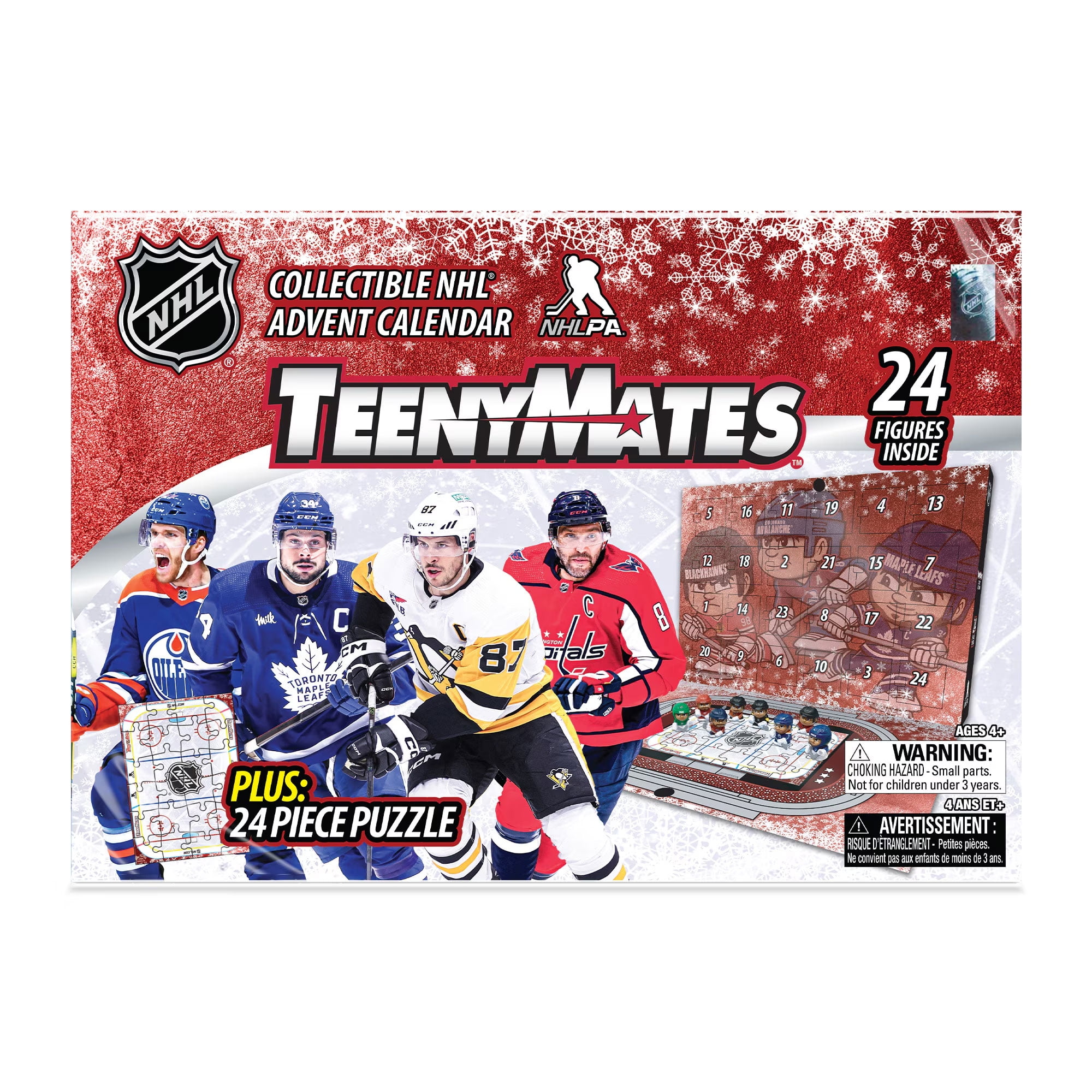 Party Animal NHL TeenyMates Advent Calendar