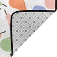 thumbnail image 4 of YFYANG 72"x48" Non-Slip Flannel Carpet Doormat, Living Room Bedroom Office Decorative Area Rugs, Indoor Abstract Watercolor Pears Graffiti Pattern Floor Mats, 4 of 7