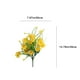 thumbnail image 3 of Flores de crisantemo artificial - Arreglo floral artificial de 13,7" de altura para decoración del hogar, blanco, rosa, morado, naranja, amarillo, 3 of 6