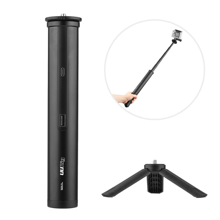 Suradam Kriger Bloodstained UURig Extendable Power Bank Hand Grip 4800mAh Large Capacity Charging Grip  USB-A Output & Type-C Input 4-section Telescoping Selfie Stick with Mini  Tripod Sports Camera Mount Adapter USB Cab - Walmart.com