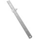 thumbnail image 2 of 1 Set Stainless Steel Ruler Metal Ruler with Positioning Limit Block for Carpenters Architects Engineers, 2 of 2