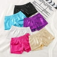 thumbnail image 2 of Girls Dance Short for Gymnastics Athletic Shorts Sparkle Glitter Tumbling Bottoms, 2 of 5