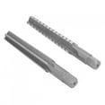 thumbnail image 3 of Machine Reamer, 2pcs Taper Reamer Set, HSS MT2 Taper Fine / Rough Reamer, High Speed Steel Chucking Reamer Cutter Tool, 1.5x12.5cm, Hand Reamers, 3 of 7