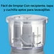 thumbnail image 5 of Procesador de Alimentos Hamilton Beach Mini de 2 Velocidades y 3 Tazas | Picador de Alimentos Stack & Press Compacta 350W, 5 of 6