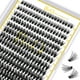 thumbnail image 1 of Extensiones de pestañas de colores para bricolaje, 280 grupos de pestañas, 40D-0,07D-17 mm, B&Q LASH, 7 mezclas de colores, volumen, grupos de pestañas, pestañas individuales tenues, bricolaje en casa, 1 of 4