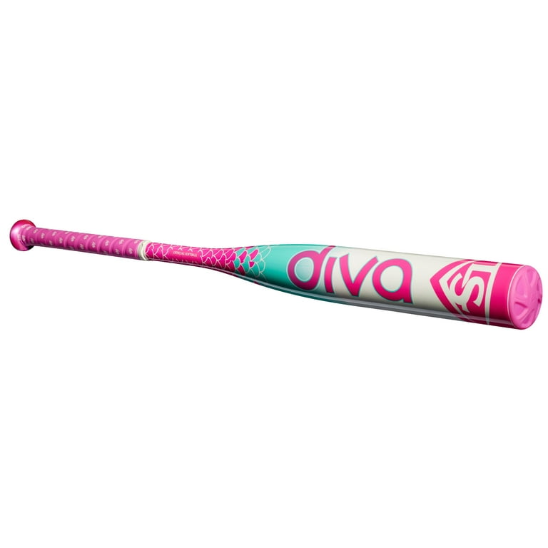 Louisville Slugger Diva Softball Bat WTLFPDV171 29/17.5 (-11.5) White/Pink