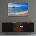 thumbnail image 4 of Epic Art 'Sailing Near Maui' by Jonathan Ross, Acrylic Glass Wall Art, 36"x24", 4 of 8