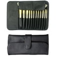 thumbnail image 6 of Makeup Brush Rolling Case Holder - Portable Cosmetic Bag Organizer, Travel-Friendly, Available in 12/18/24 Slots, Durable Leather Material, Protects Makeup Brushes, Easy to Carry Makeup Organizers, 6 of 6