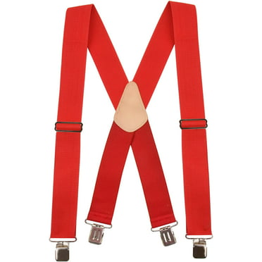 George Men's 2 inch Wide work Suspender - Walmart.com