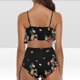 thumbnail image 4 of Traje de baño de 2 piezas para mujer, trajes de baño para mujer, conjunto de traje de baño con volantes para mujer, 4 of 6