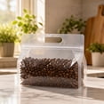 thumbnail image 4 of Storage Bags Clear Reusable Airtight for Pantry Organization and Storage, Plastic Bag for Tea, Dried Goods, Bulk Snacks, 4 of 5