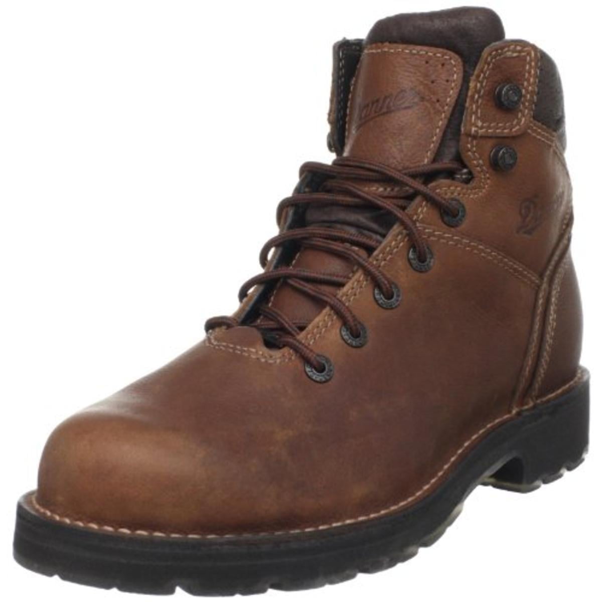 leather work boots walmart