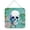 Day Of The Dead Teal Skull, variant on Day of the Dead Teal Skull Wall or Door Hanging Prints