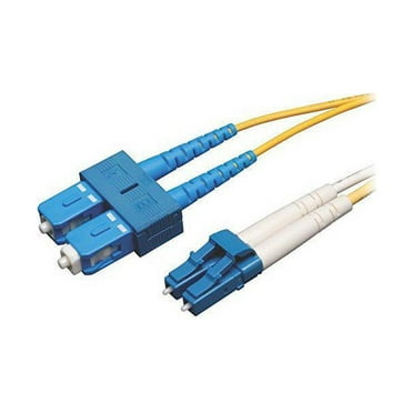 Tripp Lite Duplex Singlemode 8.3/125 Fiber Patch Cable (LC/SC), 7M (23-ft.)(N366-07M)
