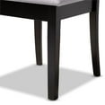 thumbnail image 5 of Bowery Hill 18.5'' Mid-Century Wood Dining Chair in Espresso/Gray (Set of 4), 5 of 7