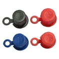 thumbnail image 4 of Top Post Plastic Battery Caps - One Red and One Black Protects Terminals, 4 of 8