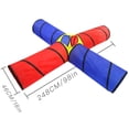 thumbnail image 2 of UPGRATOR Kids Tunnels Crawl for Motor Skill Development in Assorted Color 1Pcs, 2 of 6