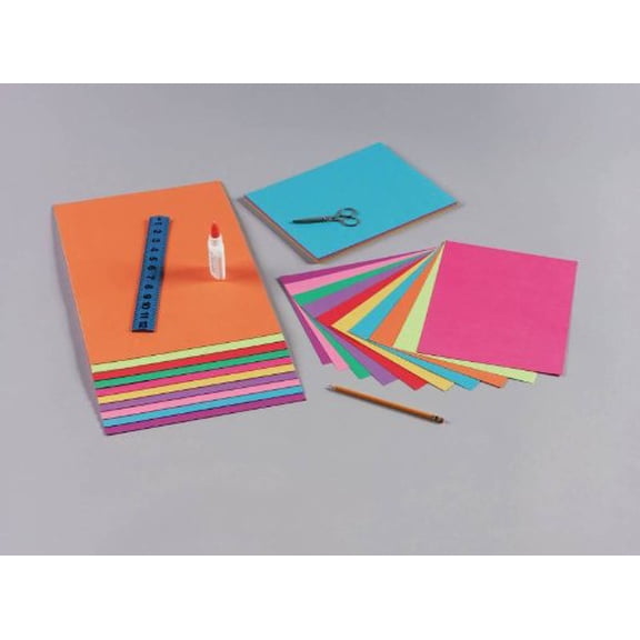 Tru-Ray Construction Paper, Bright Assorted, 9" x 12", 50 Sheets