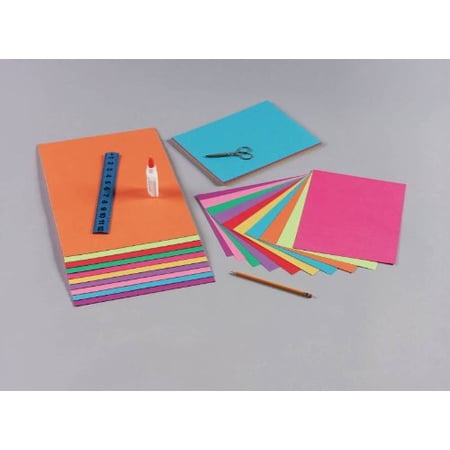 Tru-Ray Construction Paper, Bright Assorted, 9" x 12", 50 Sheets