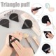 thumbnail image 4 of 9 piezas de borlas triangulares para maquillaje facial, esponja de maquillaje de terciopelo suave, 4 of 5