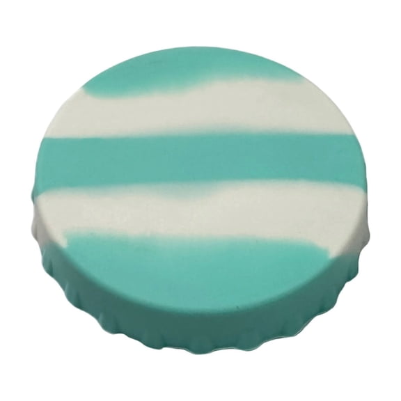Silicone Soda Can Lids, Reusable Can Covers with Secure Seal for Beverage Preservation, for Home, Picnics, Outdoor Activities, Fits Standard Soda Cans - Teal Color