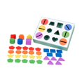 thumbnail image 4 of Claining Toy Toy Fine Fine Motor Learning Aprendizaje de juguetes a través de la clasificación de color Clasifica Juego educativo de madera para niñas, 4 of 9