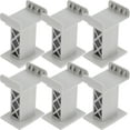 thumbnail image 4 of 6 piezas de juguetes para muelles de puente de tren para niños, elevadores de soporte para puente de tren, accesorios para vías de tren, 4 of 7