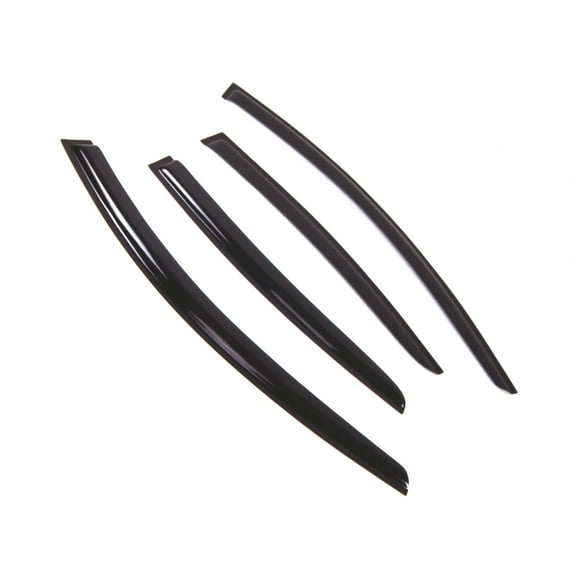 TuningPros Outside Mount Window Visor Deflector Smoke Tinted 4 Pcs Set For 2011-2017 Buick Regal